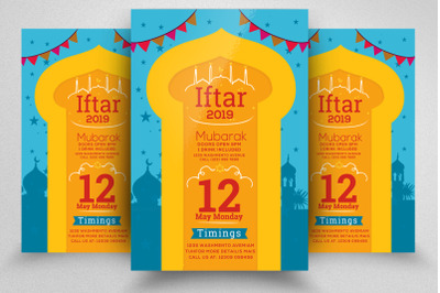 Ramadan Iftar Party Flyer Template