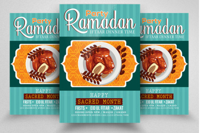 Ramadan Iftar Party Flyer