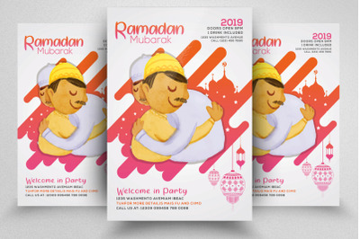 Ramadan Mubarak Flyer/Poster Template