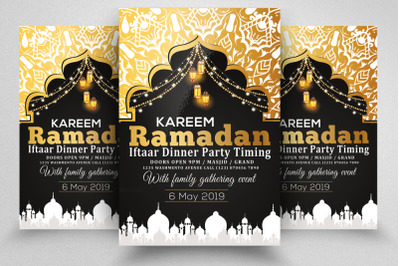 Ramadan Kareem Flyer Template