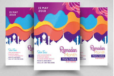 Ramadan Kareem Flyer / Poster Template