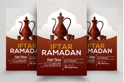 Ramadan Iftar Party Invitation Flyer