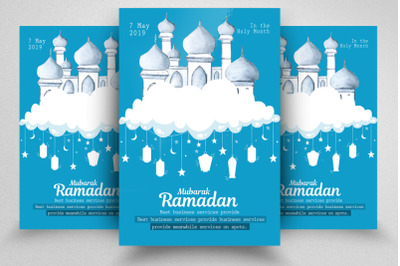 Ramadan Mubarak Flyer Template