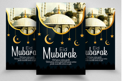 Eid Mubarak Flyer Template