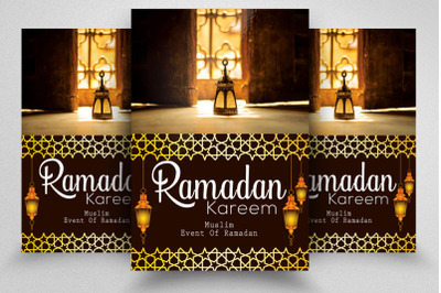 Ramadan Kareem Flyer Template