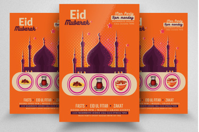 Eid al-Fitr Ramadan Kareem Flyer