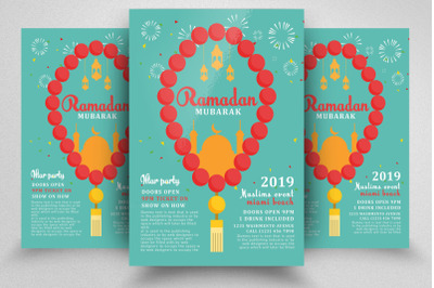 Ramadan Mubarak Islamic Flyer