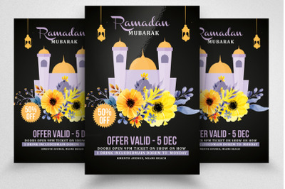 Ramadan Mubarak Flyer