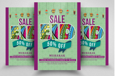 Eid Big Sale Offer Flyer/Poster