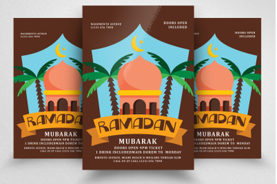 Ramadan Mubarak Flyer / Poster