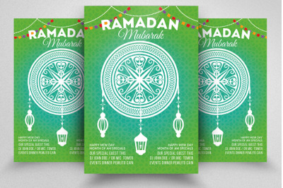 Ramadan Mubarak Flyer Template