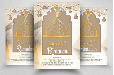 Ramadan Kareem Flyer Template