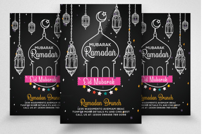 Ramadan Mubarak Flyer