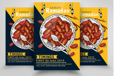 Ramadan Kareem Flyer/Poster