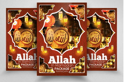 Ramadan Mubarak Flyer Template