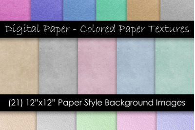 Digital Scrapbook Kraft Paper - Digital Paper Textures