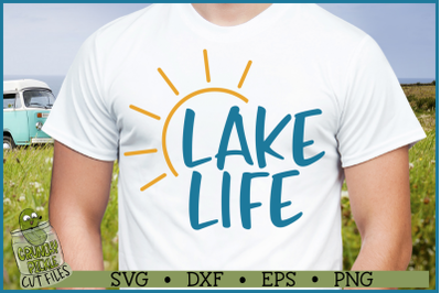 Lake Life Sun 2 SVG File