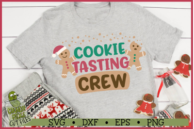 Cookie Tasting Crew Christmas SVG File