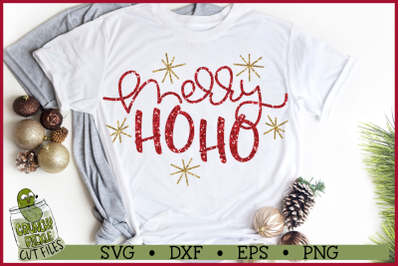 Merry Ho Ho Christmas SVG File