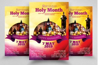 Ramadan Holy Month Flyer/Poster