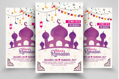 Ramadan Mubarak Flyer