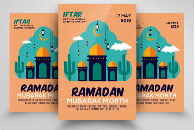 Ramadan Mubarak Month Flyer / Poster