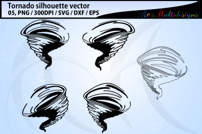 tornado silhouette svg / tornado clipart / tornado svg / tornado vecto