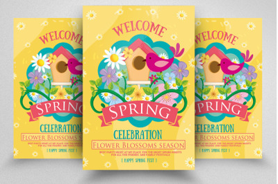 Spring Festival Celebration Flyer