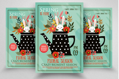 Spring Season Festival Flyer&2F;Poster