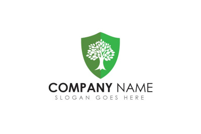 Nature Guard Logo Design Template
