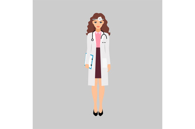 Female character of endocrinologist