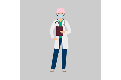 Female character of toxicologist