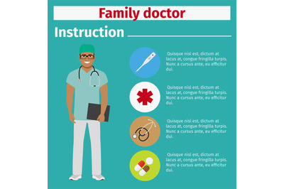 Medical equipment instruction for family doctor