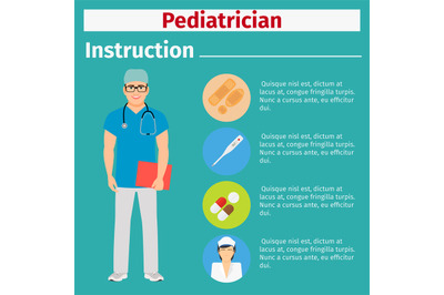 Medical equipment instruction for pediatrician