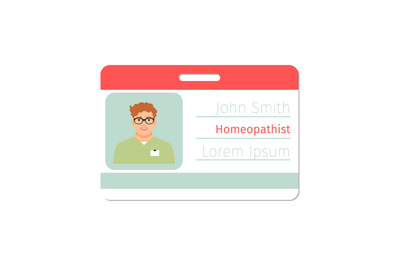 Homeopathist medical specialist badge