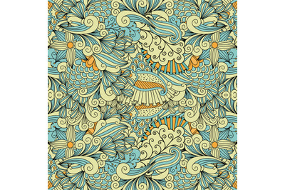 Light colors ethnic decorative pattern