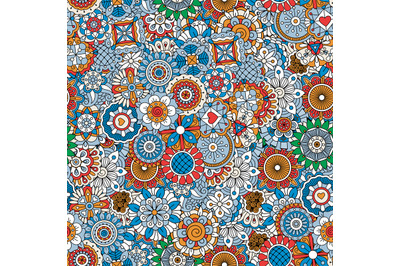 Ornamental floral pattern