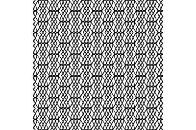 Black and white geometric linear pattern