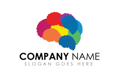 Idea Brain Logo Template