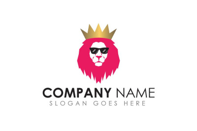 Modern Lion King Logo