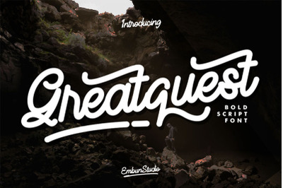 Better Rolling Brush Font By Mas Anis Thehungryjpeg Com