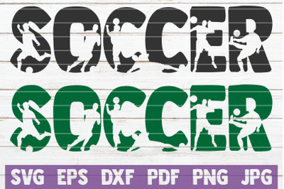 Soccer SVG Cut File