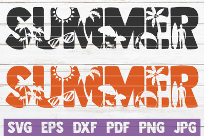 Summer SVG Cut File