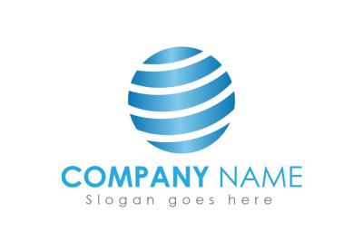 Circle IT Company Logo Design Template