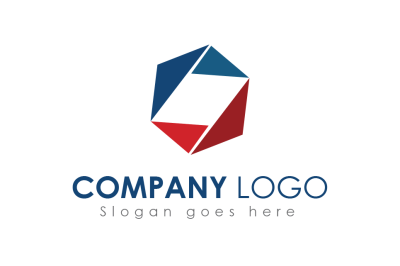 Creative Geometric Icon Logo Design Template