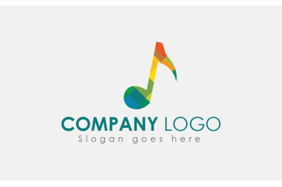 Creative Music Logo Design Template