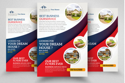 House For Sale Real Estate Flyer Template