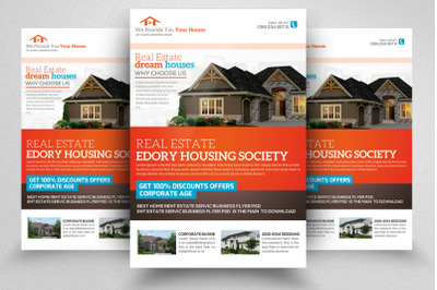 Real Estate Property Sell Dealing Flyer