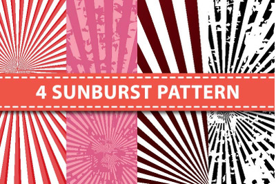 Sunburst pattern design