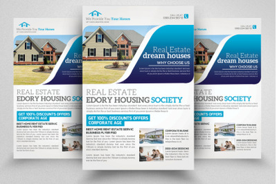 Real Estate Business Flyer Template